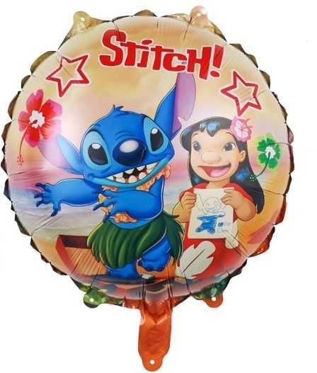 Balony foliowe Lilo i Stitch 77cm urodziny zestaw 5szt. hel dekoracja