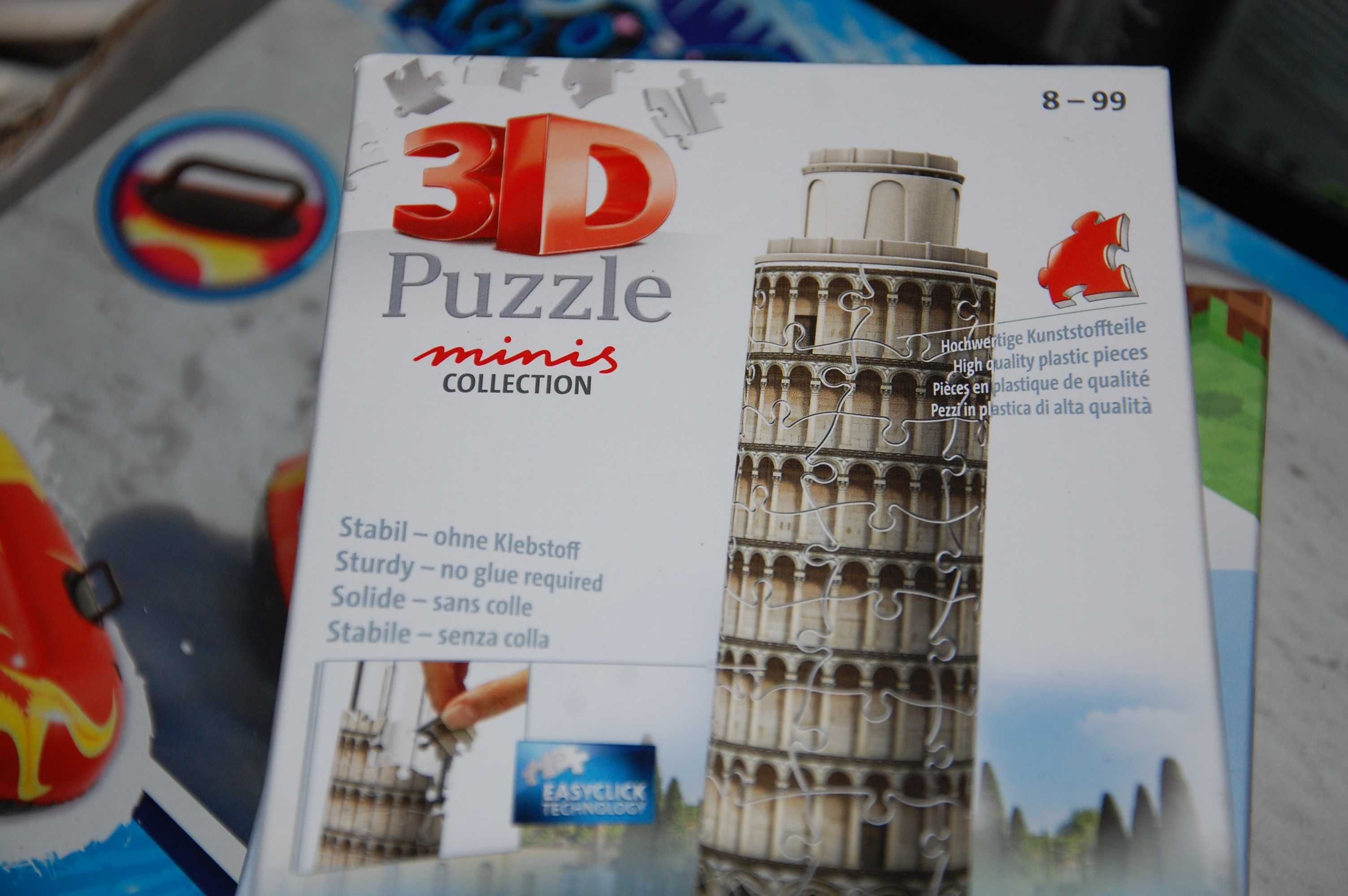 nowe puzzle  3D krzywa wieza RAVENSBURGER