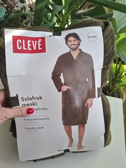 Nowy szlafrok męski xl/xxl