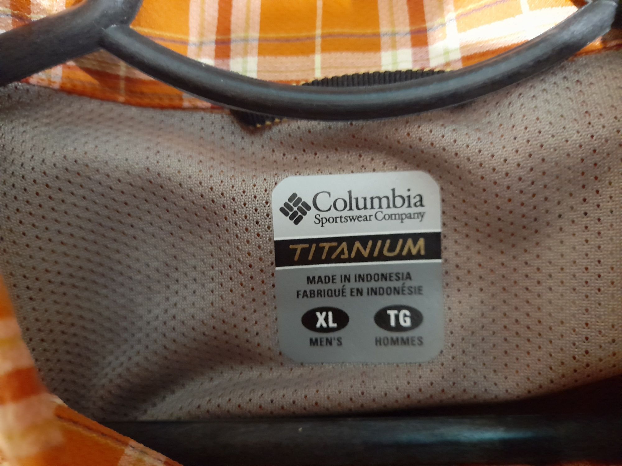 Оригинал Columbia Titanium Omni-Dry мужская рубашка, XL