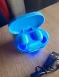 Słuchawki nowe bluetooth niebieskie