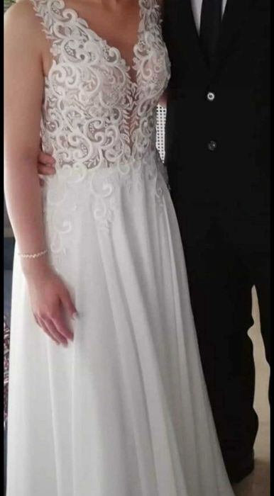 Suknia ślubna rozm.38