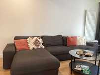 Sofa KIVIK-IKEA  4-osobowa z szezlongiem antracyt