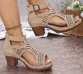 Ortopedyczne buty na obcasie rozm. 40 gladiatorki