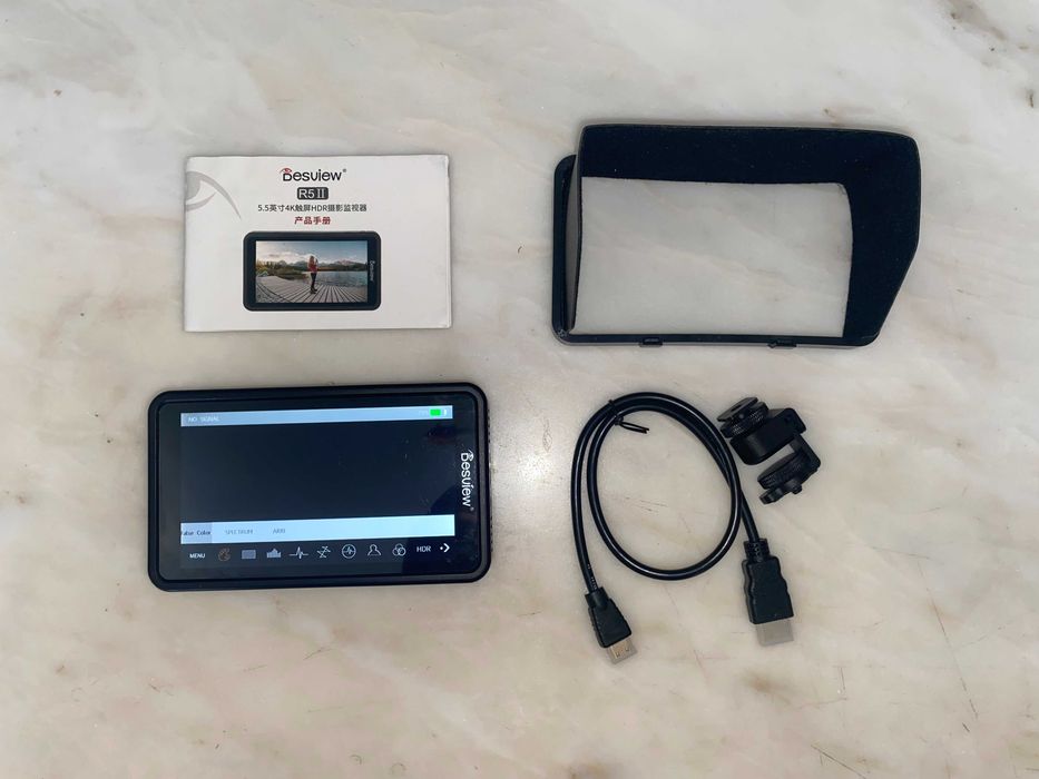 Monitor para câmera Desview R5 II