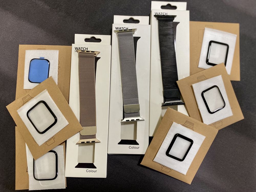 Kit Película Bracelete/Pulseira - Apple Watch 1/2/3/4/5/6/SE/7/8/9/Ultra