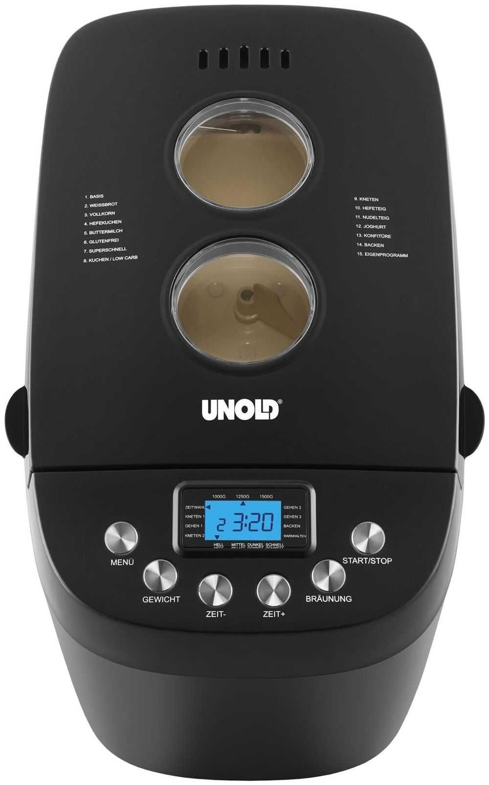 Хлібопічка Unold® 68525 Backmeister Big Black