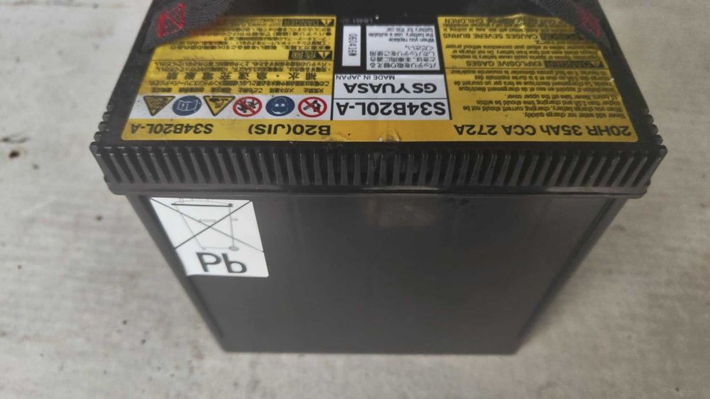 Akumulator Samochodowy AGM Yuasa S34B20L-A (p.plus)