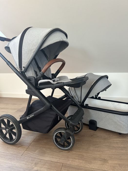 Wózek dziecięcy MUUVO Slick 2w1 – gondola XXL + spacerówka