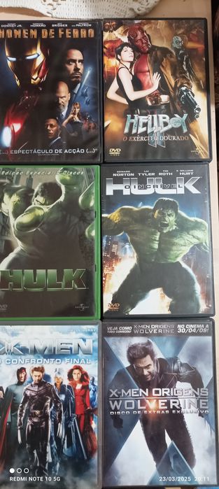 Vendo vários Filmes DVD's
