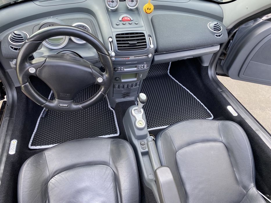 Коврики Смарт Smart Roadster ЄВА ЕВА EVA поліки в салон