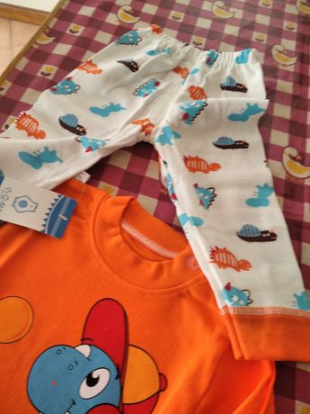 Pijama de flanela para recém nascido nunca usado