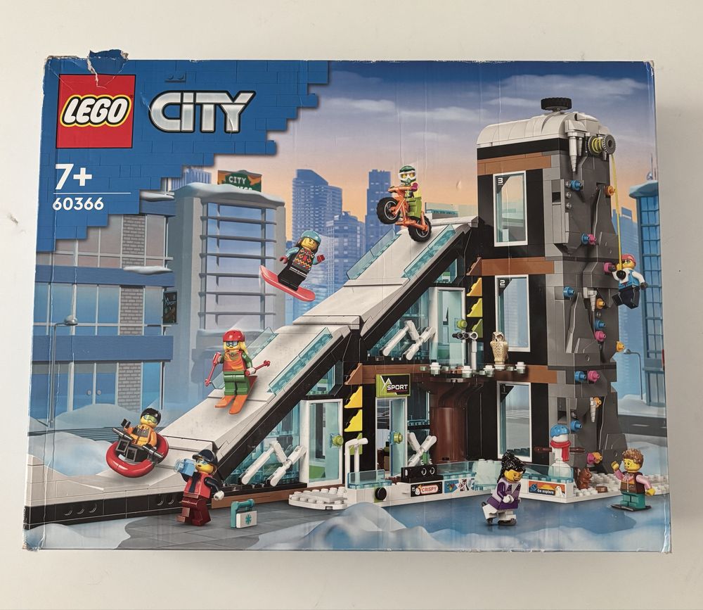 LEGO 60366 City - centrum narciarskie i wspinaczkowe klocki nowe