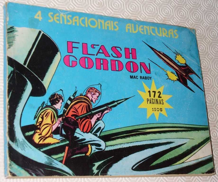 FLASH GORDON Mac Raboy / APR - encadernados capa original da editora
