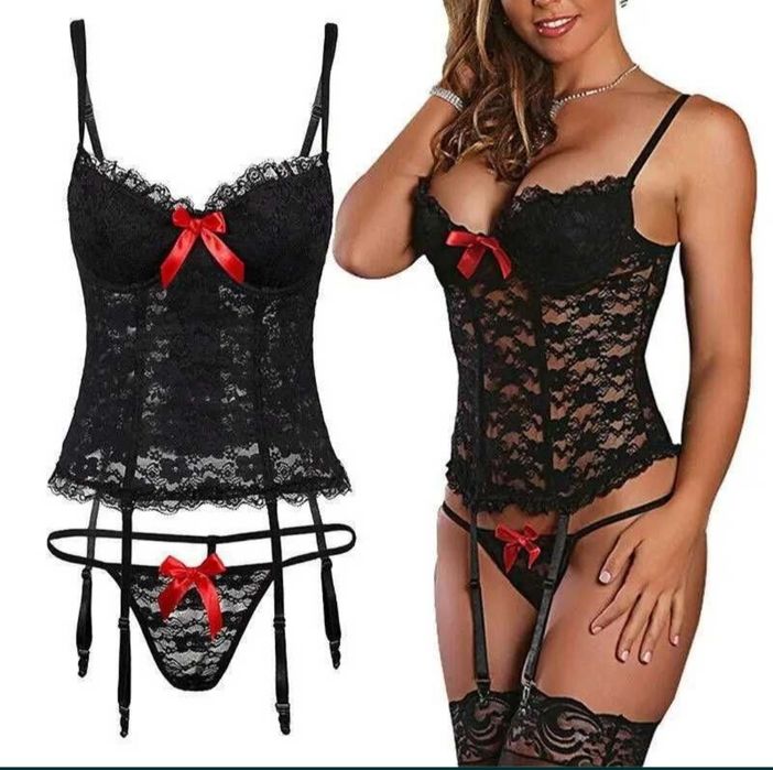 Сексуальный кружевной комплект