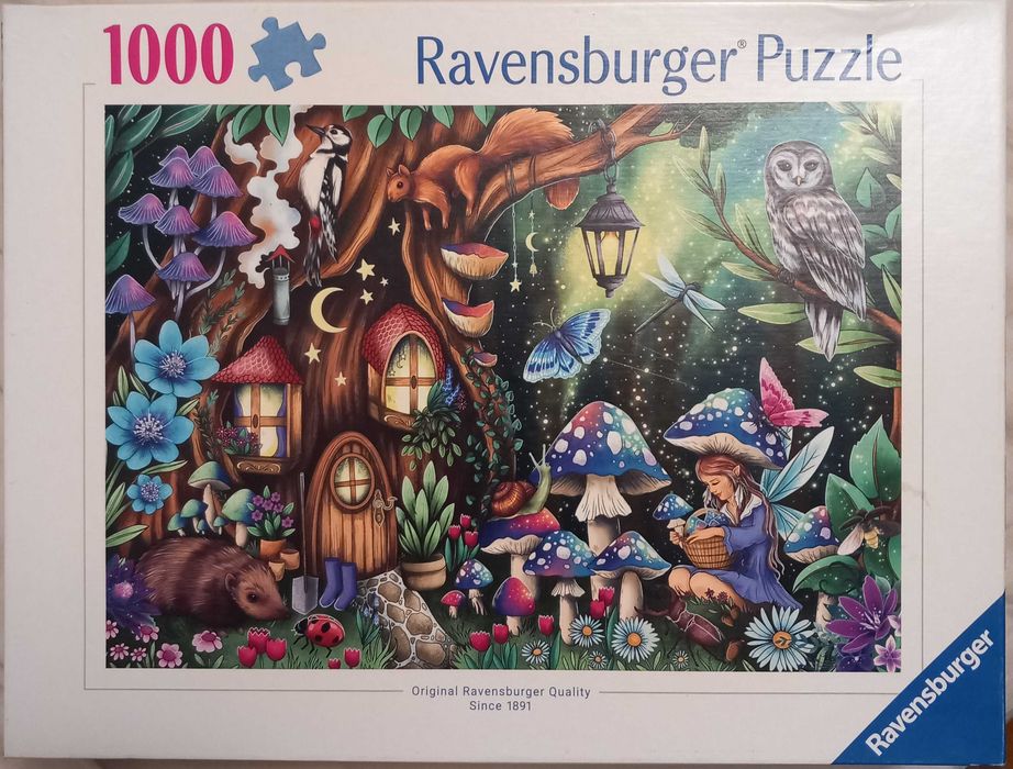 Puzzle 1000 Ravensburger, In the Magical Forrest
