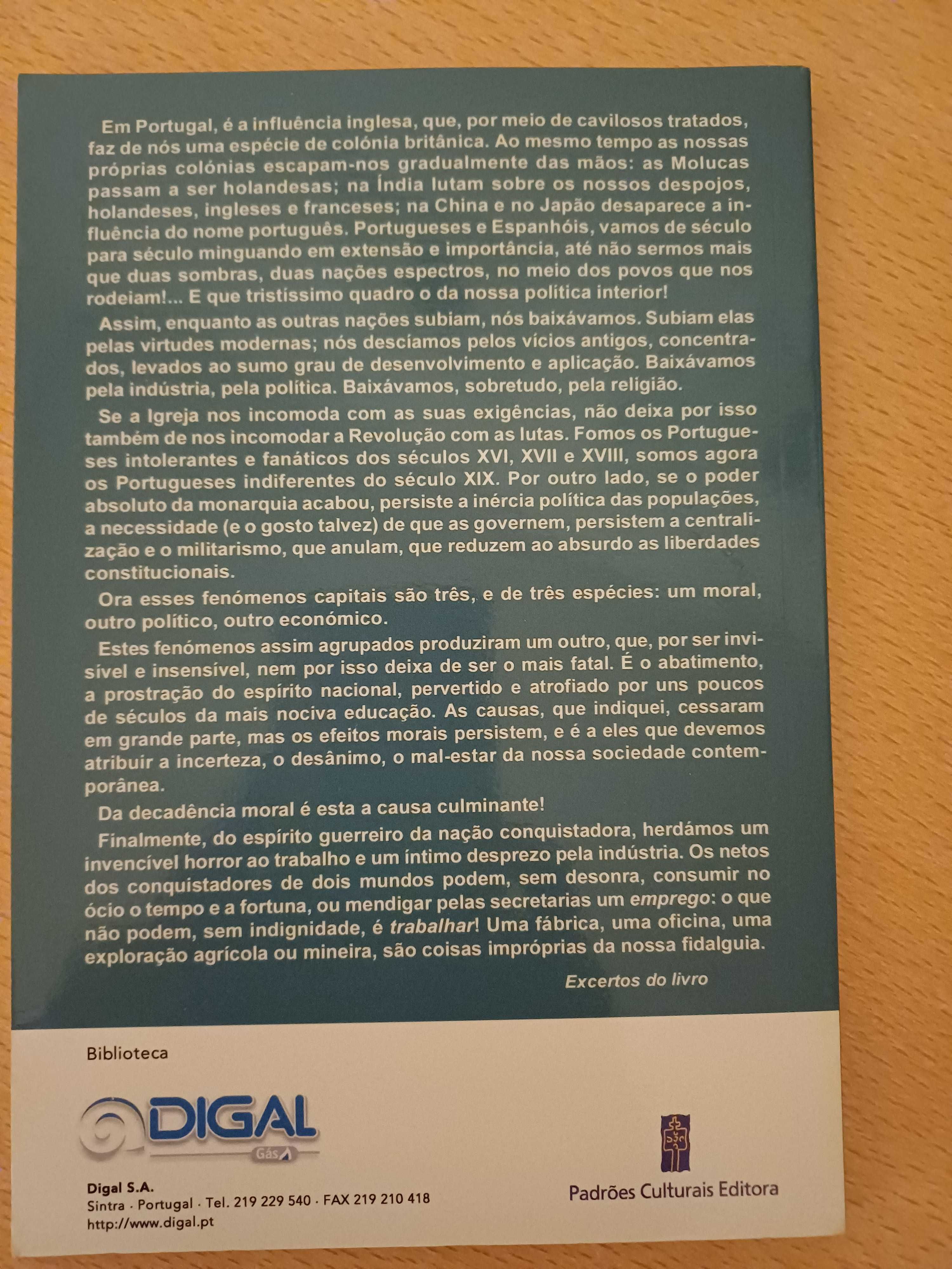 Causas da decadência dos povos peninsulares - Antero de Quental