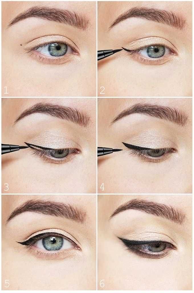 EYELINER pisak kreska konturówka granatowy H6