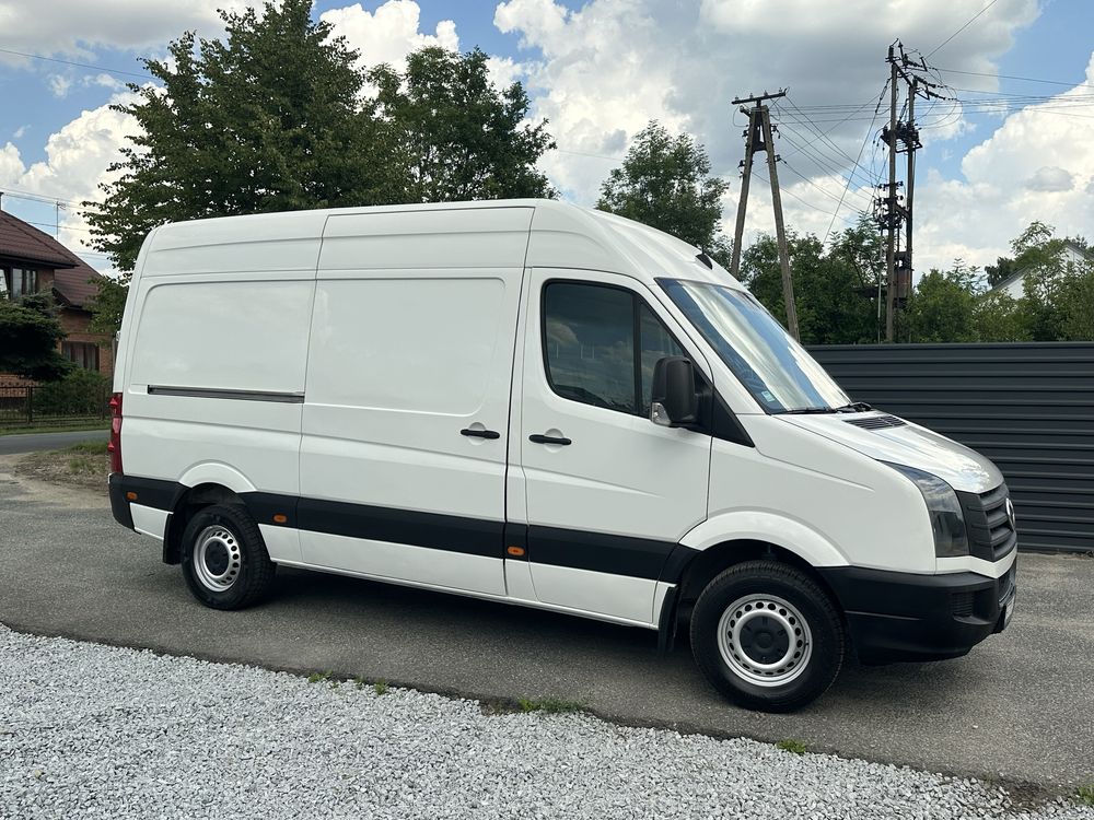 Volkswagen Crafter L2H3 2.0 TDI 163KM 2014r VAT-marża klima hak kamera