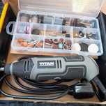 Mini szlifierka wielofunkcyjna Titan ttb949mlt akcesoria zestaw dremel