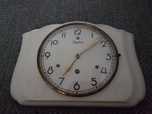 Zegar Junghans ceramiczny kuchenny wiszacy nakręcany Vintage