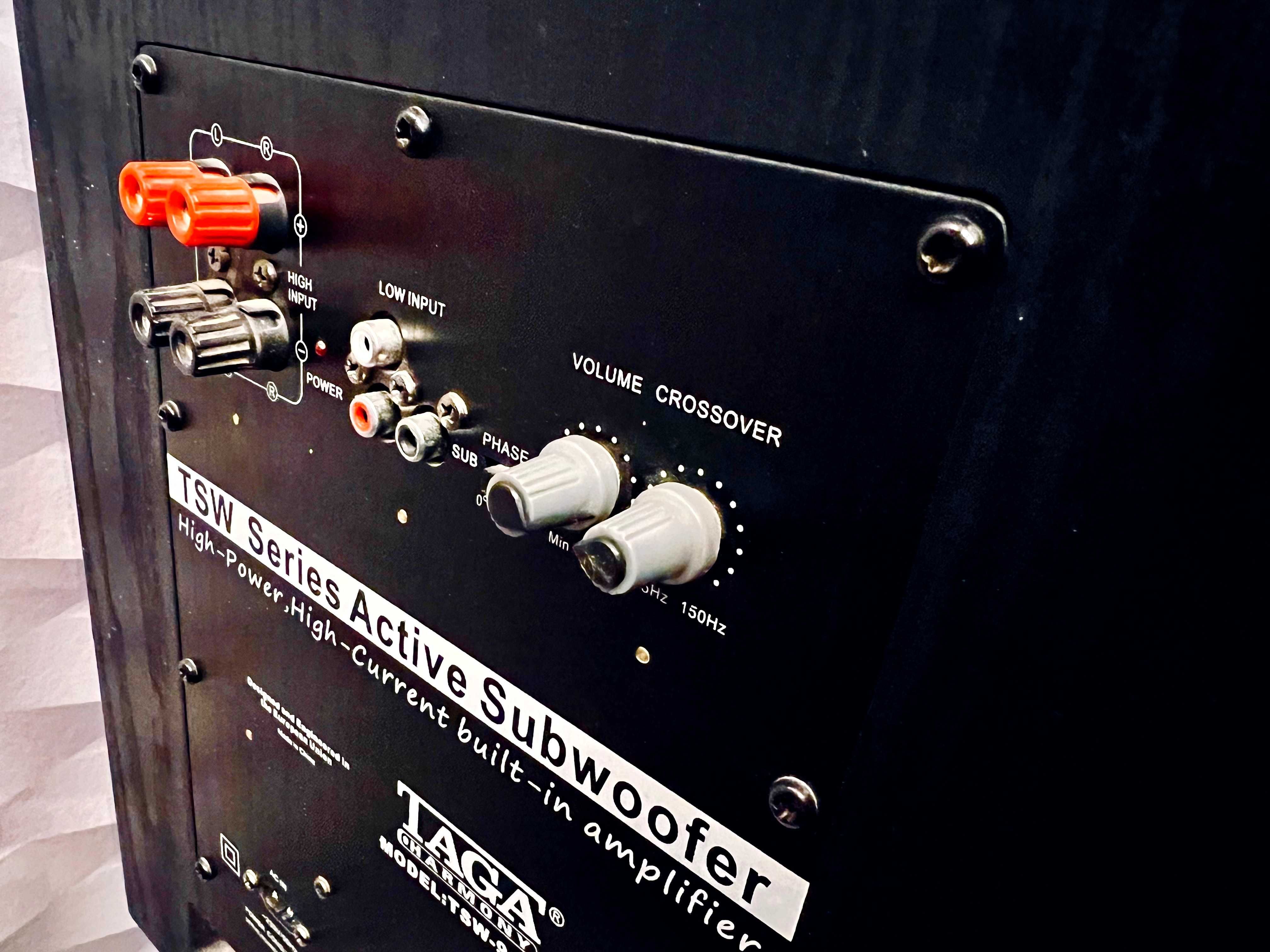 Subwoofer Taga Harmony TSW-90 v.2 Czarny