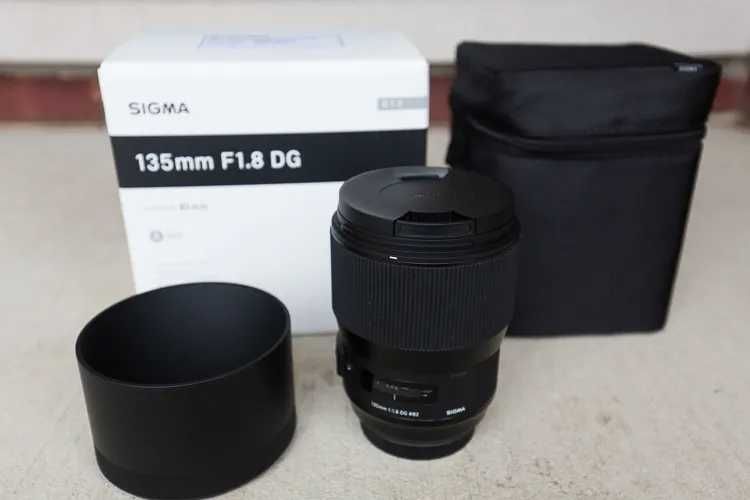 Sigma AF 135 MM F1.8 for Canon