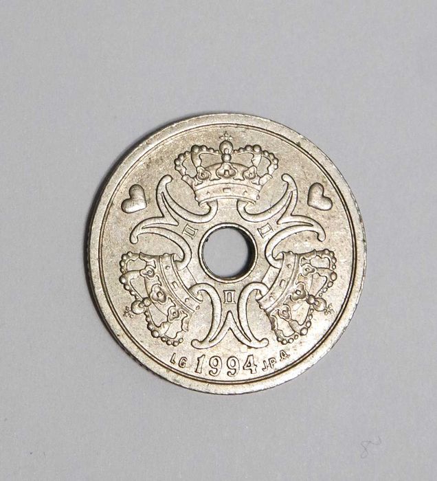 Moneta 2 kroner Danmark 1994