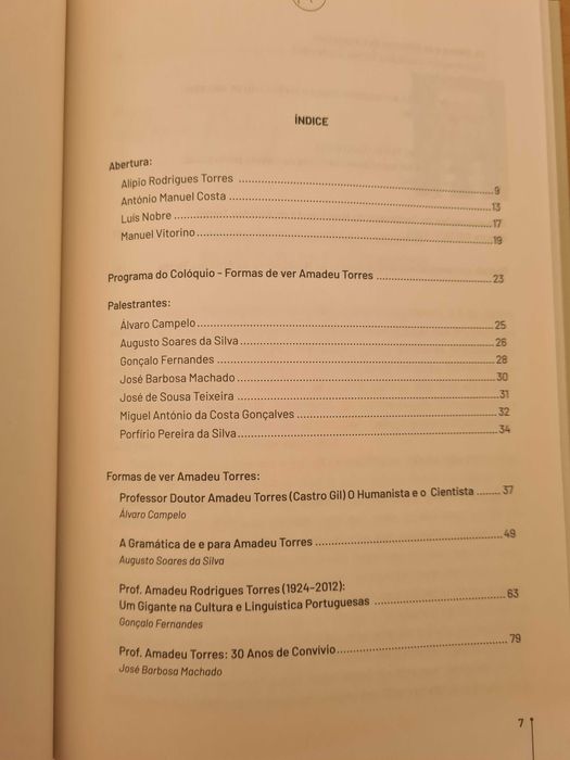 Livro "Formas de Ver Amadeu Torres"