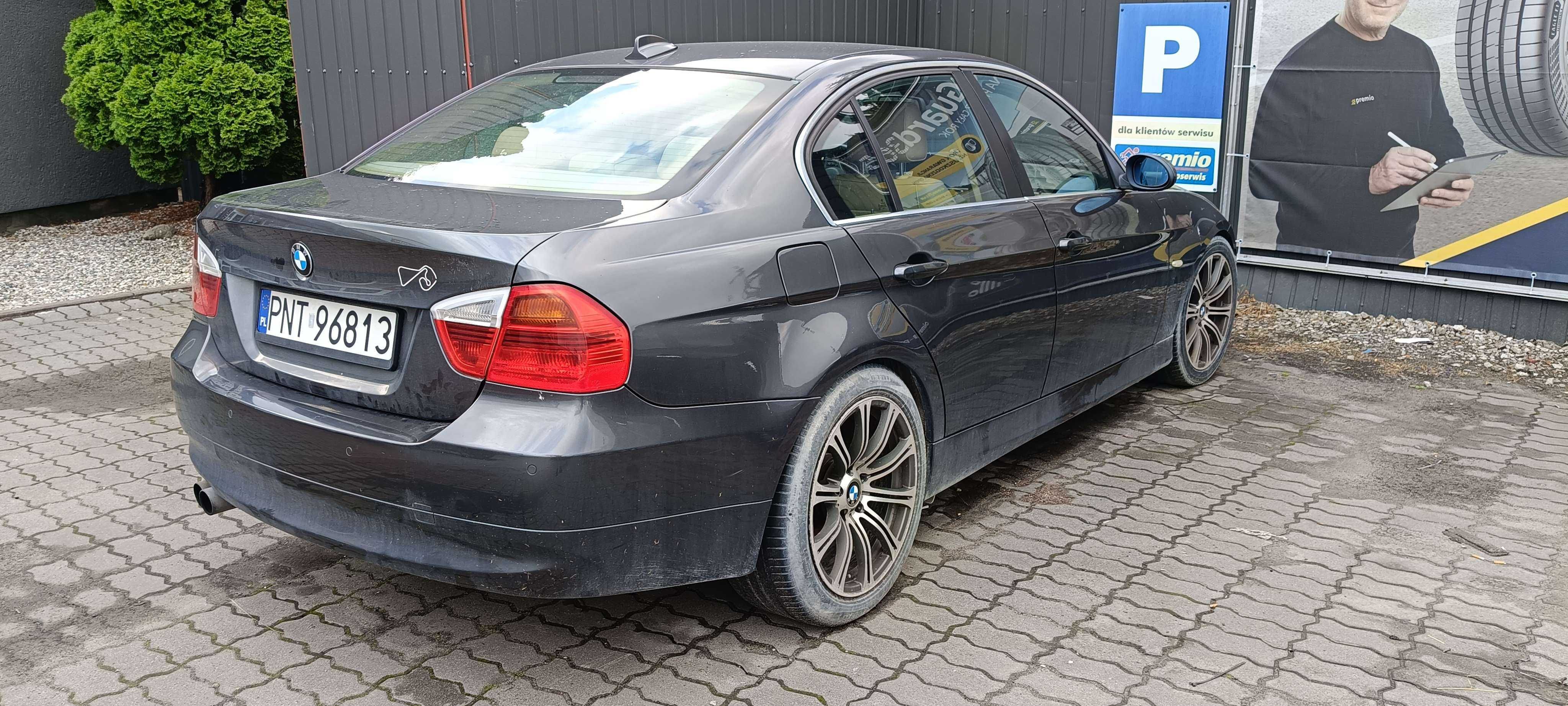 BMW E90 2005r N52B25 uszkodzony silnik