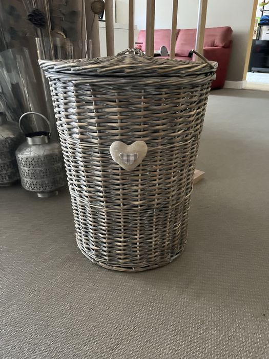 Cesto verga cinzento