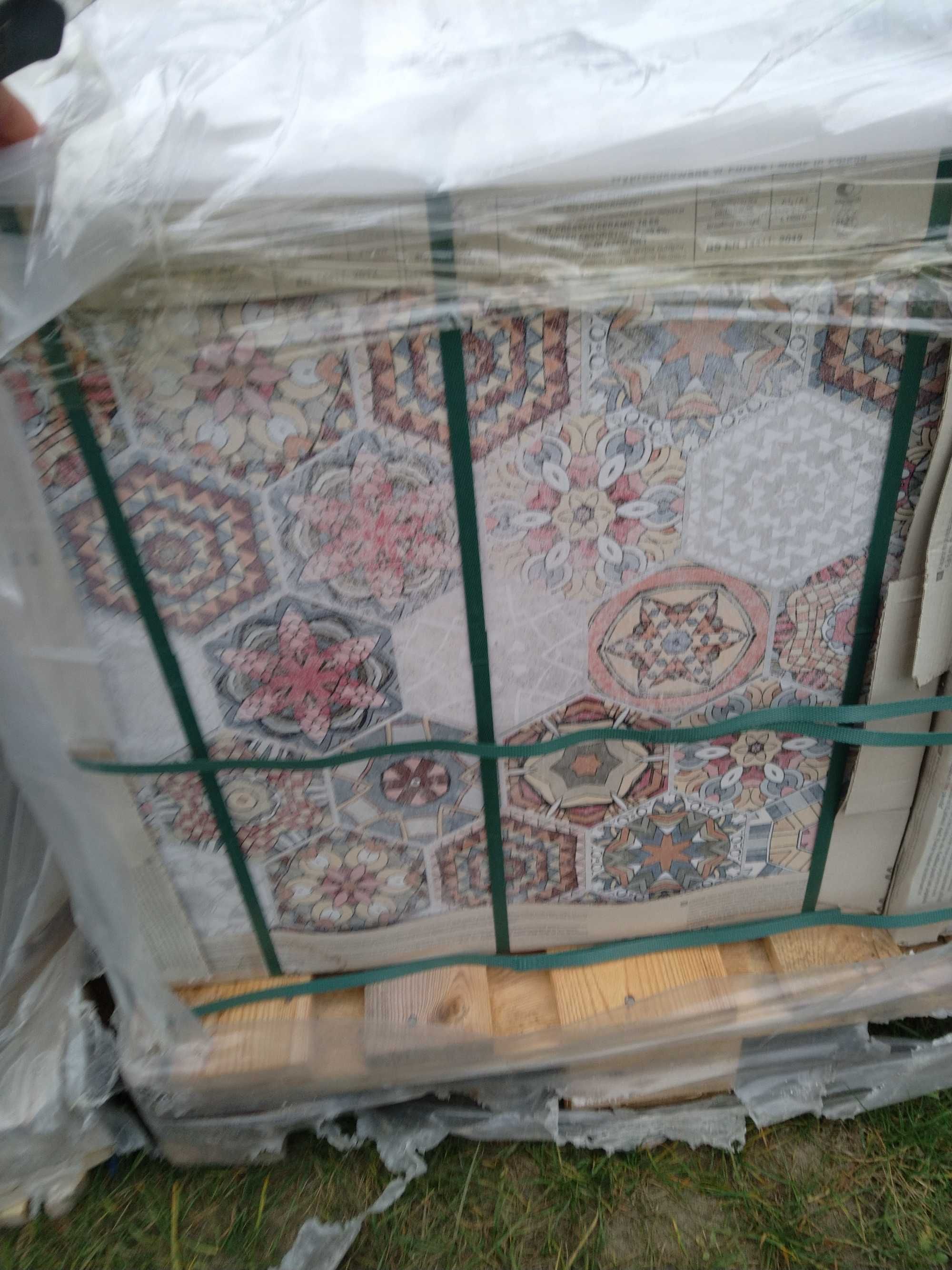 Płytka płytki gres 60x60 Patchwork 1gat