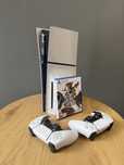 Sony Playstation 5 slim blu-ray, 2 джойстика