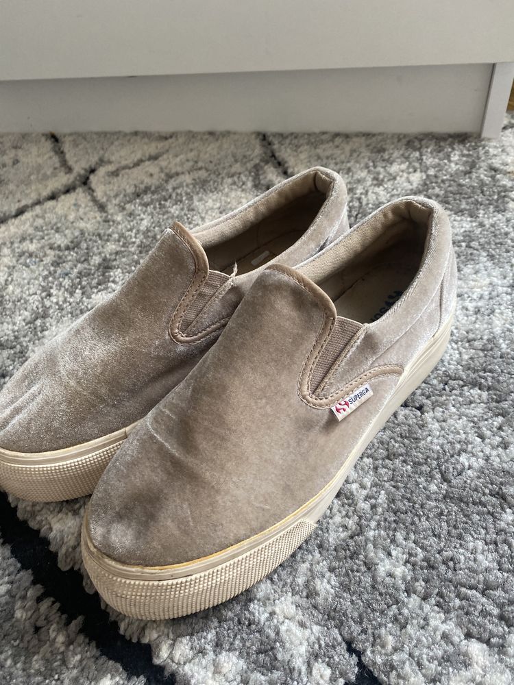 Trampki superga na koturnie 37 buty sportowe