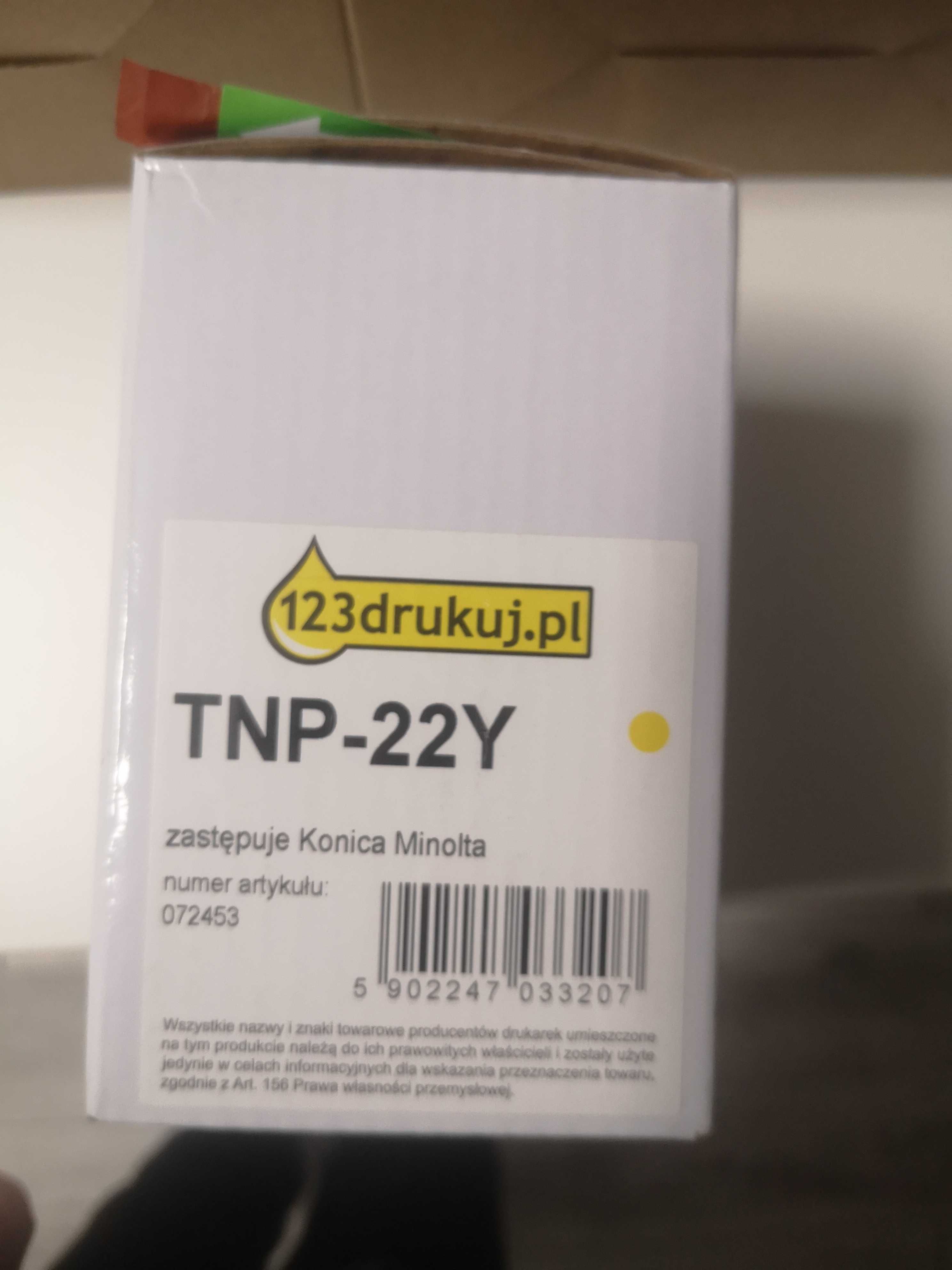 Toner zamiennik do Konica Minolta TNP-22Y A0X5252 YELLOW