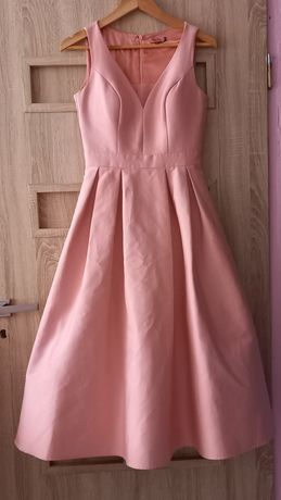Sukienka suknia ChiChi London pudrowy róż