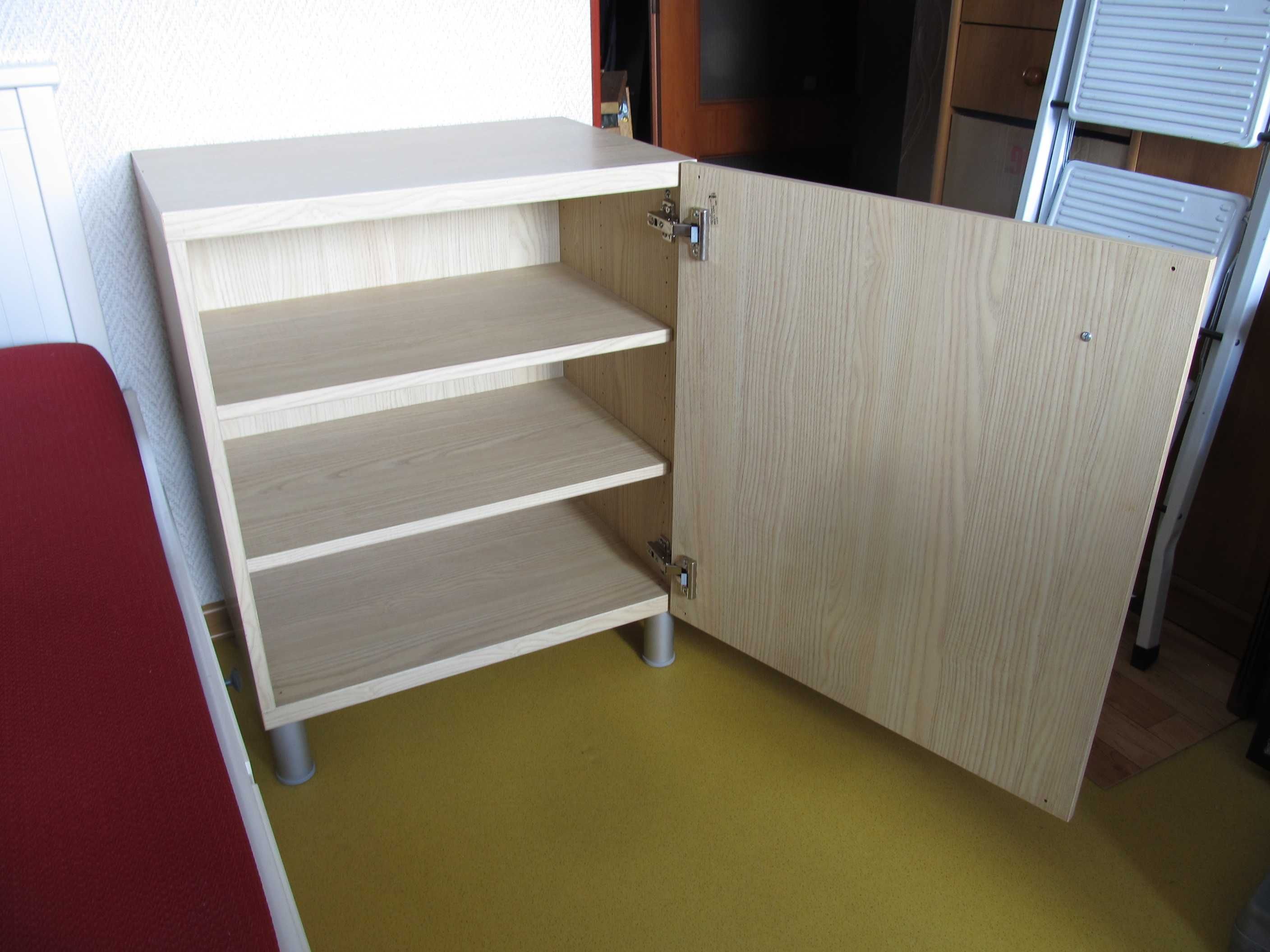 szafka komoda ikea BESTA 60x40x64 na nogach VARA Lappviken obudowa