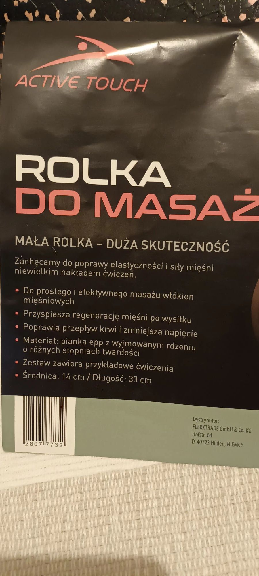 Rolka do masażu Active Touch 14 cm