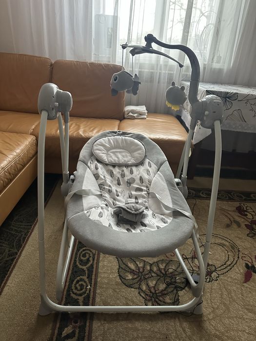 Дитяча гойдалка,шезлонг 2в1