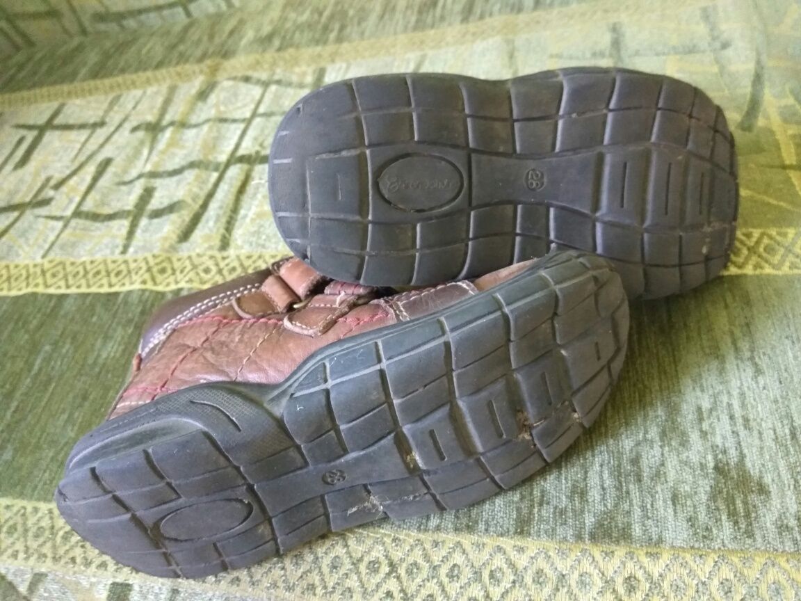 Шкіряні черевики Baren-schuhe 18 см
