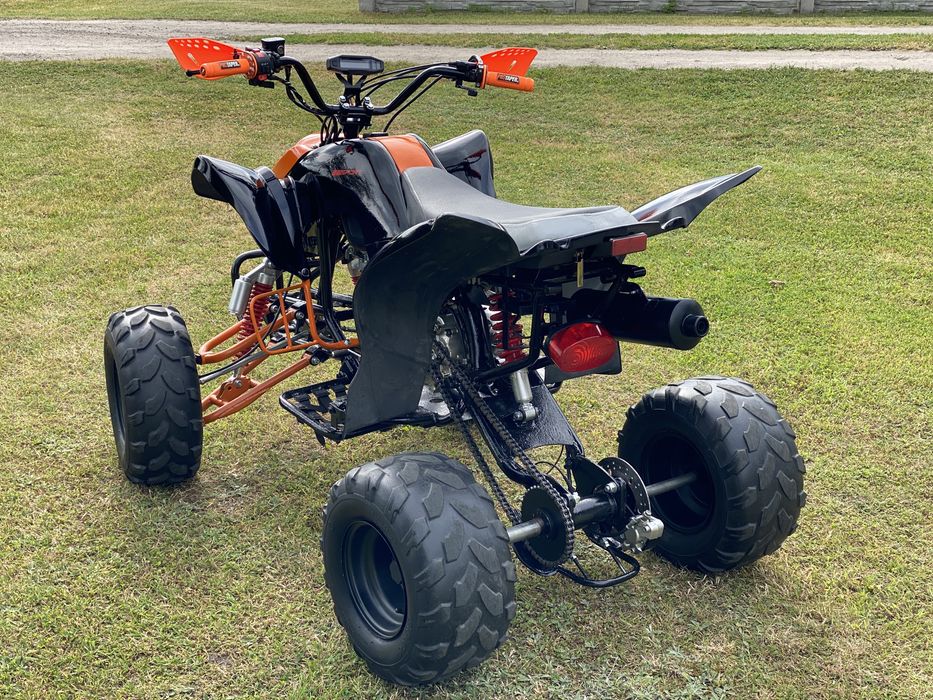 QUAD 125cc LONCIN *XXL *DUŻY *3+1 *licznik *Led Bar *JAK NOWY