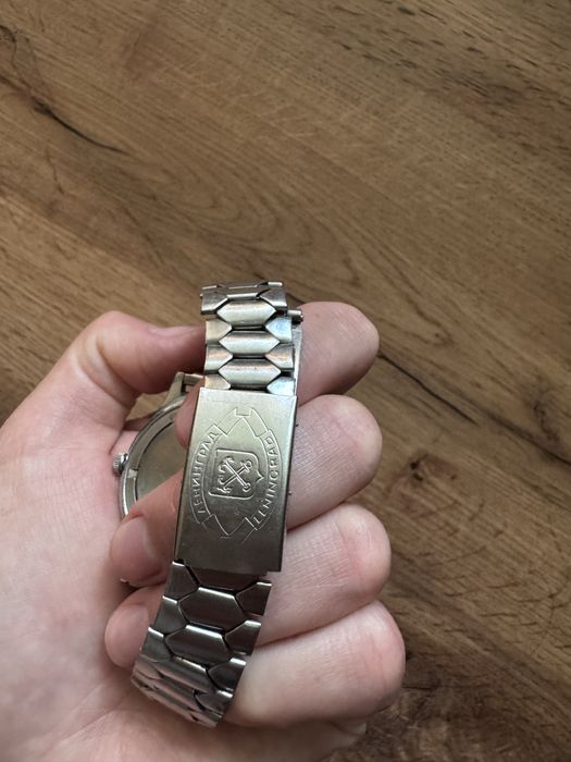 Чоловічий механічний годинник Чайка 17 камней