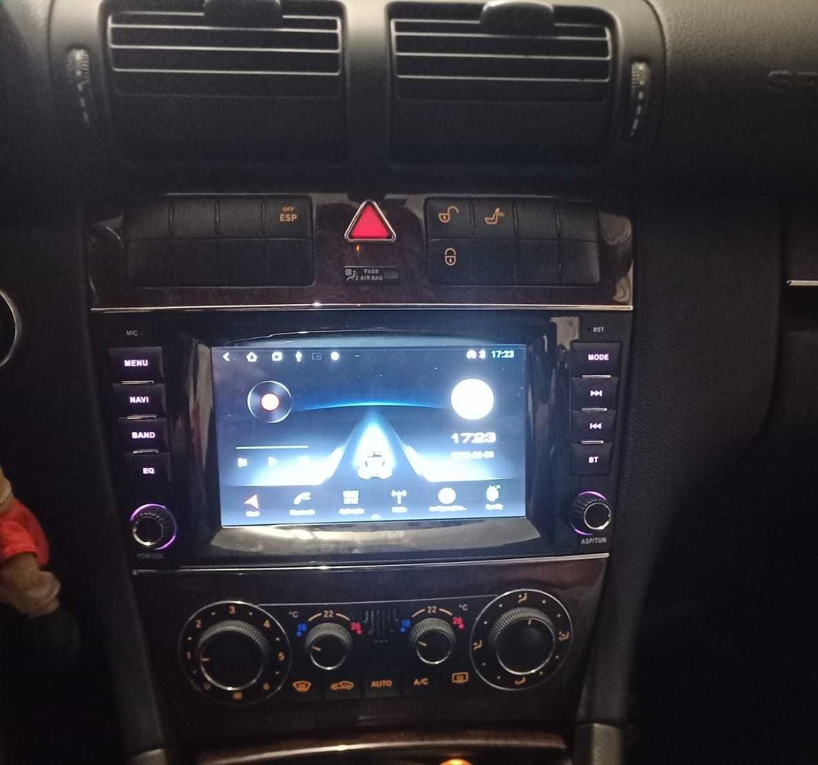 Auto Radio Android Mercedes  C220 w203 w209