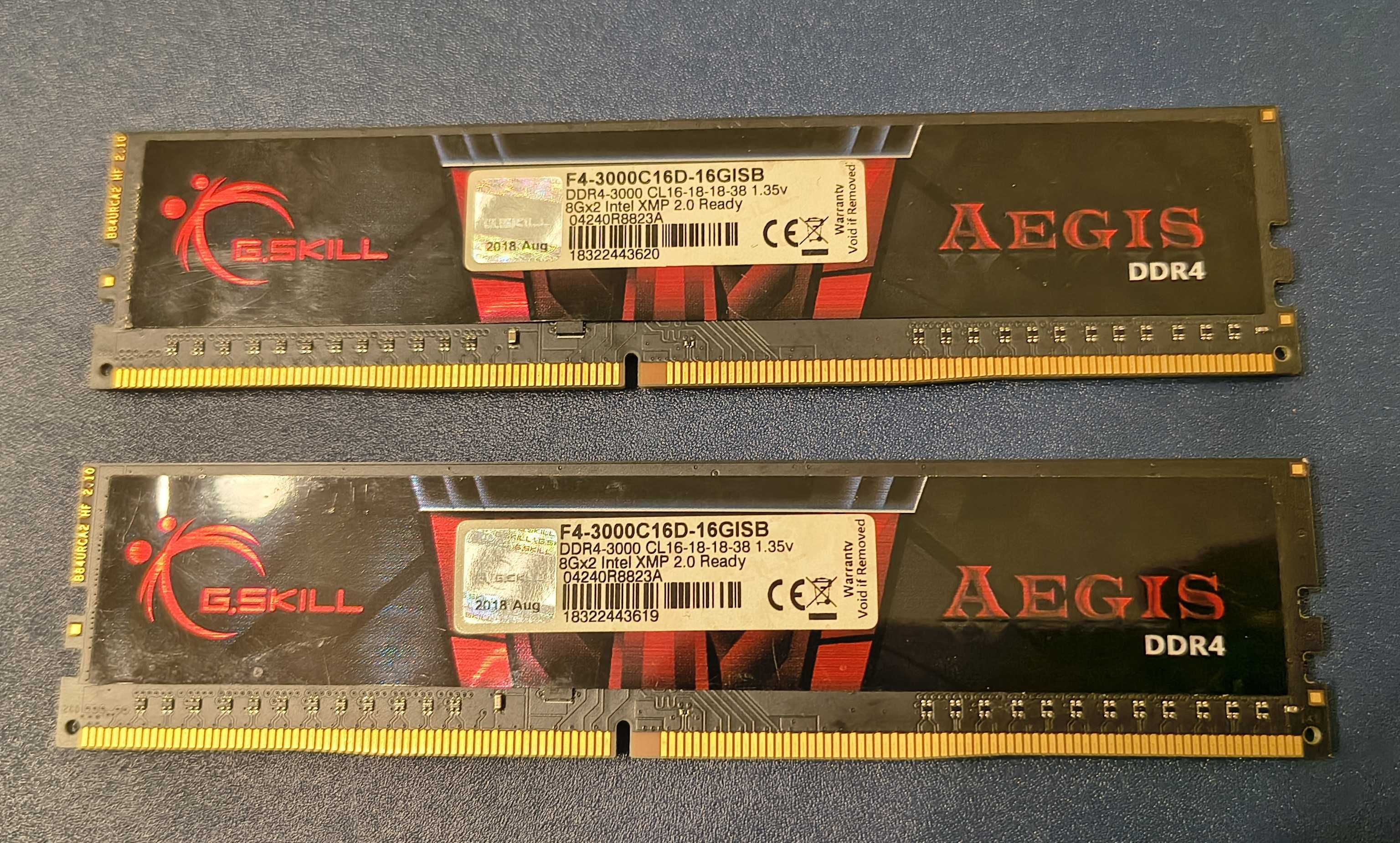 RAM DDR4 G.SKILL Aegis 16 GB 3000mhz (2x8 GB)