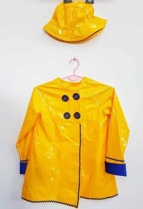 Żółty Strój przebranie Miś Paddington rozmiar 134 146 cm. G138