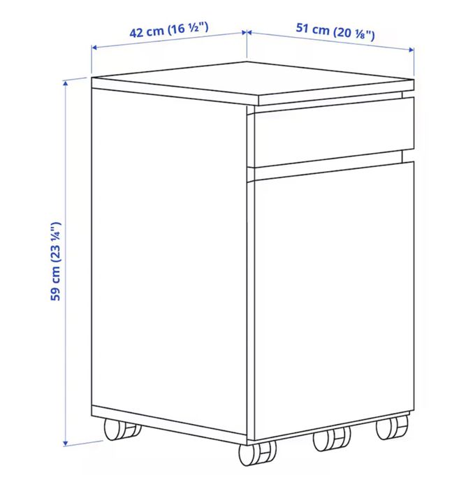 Movel bloco de gavetas