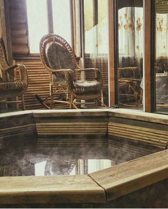 Баня/чан на дровах