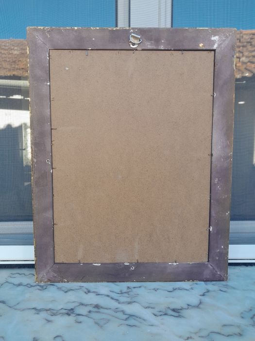 Quadro com estampa francesa vintage