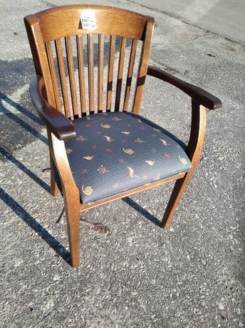 Komplet 4 krzeseł krzesła drewniane z podłokietnikami wygodne FV DOWÓZ