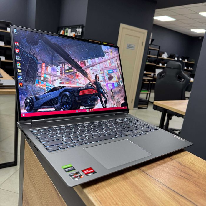 Ігровий Lenovo ThinkBook [2К 165 Гц] - Ryzen 9/RTX 3060 6 GB/32 LPDDR5